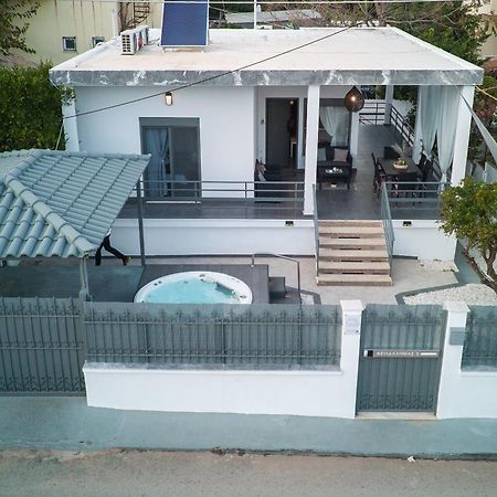فيلا Seaside House In Néa Mákri المظهر الخارجي الصورة