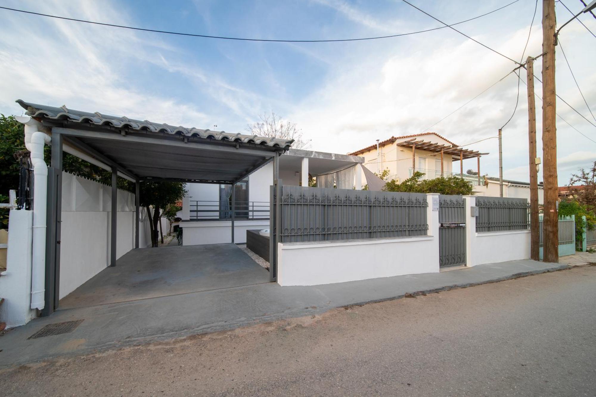 فيلا Seaside House In Néa Mákri المظهر الخارجي الصورة